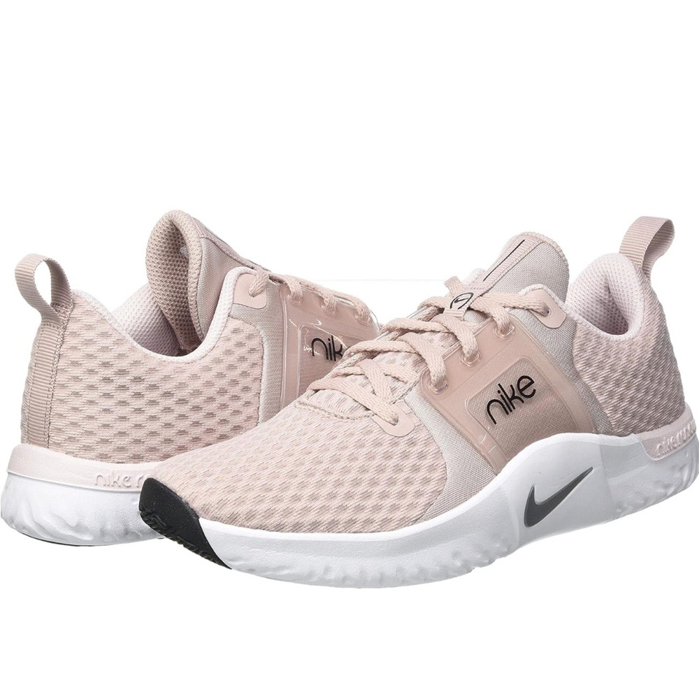 NIB! Nike Renew In-Season TR 10 Training Sneakers 9 Stone Mauve Metallic Silver